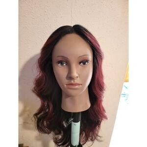 Synthetic Lace Front Beach Wave Wig